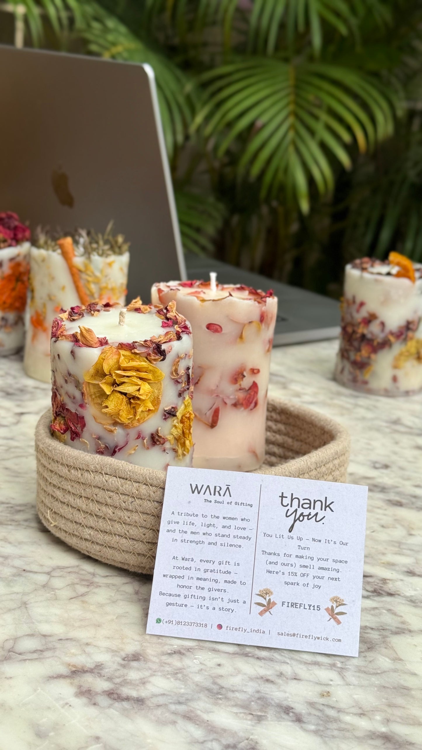 Botanical Candle