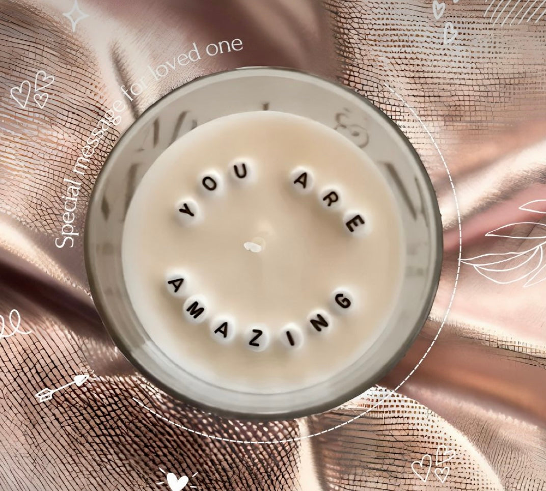 Secret Reveal Message Candle
