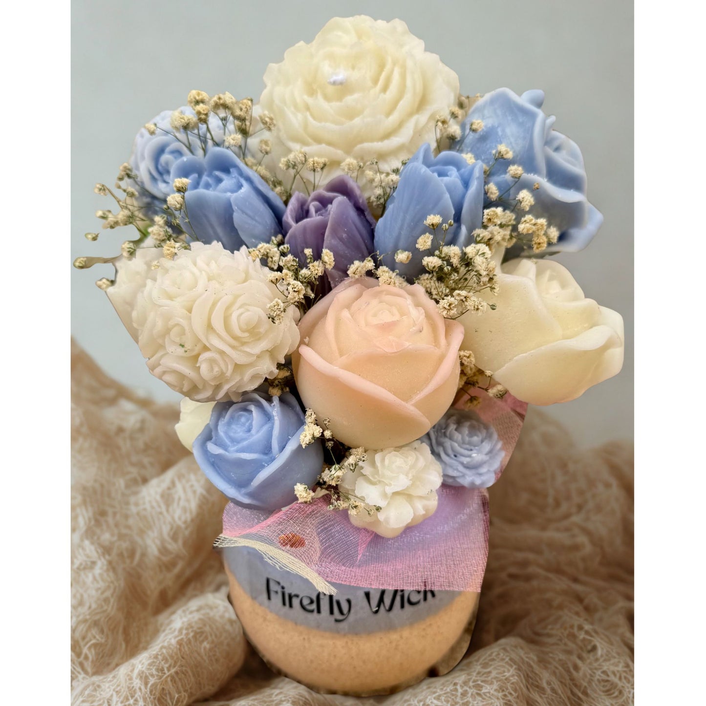 Firefly Garden – Handcrafted Scented Flower Bouquet