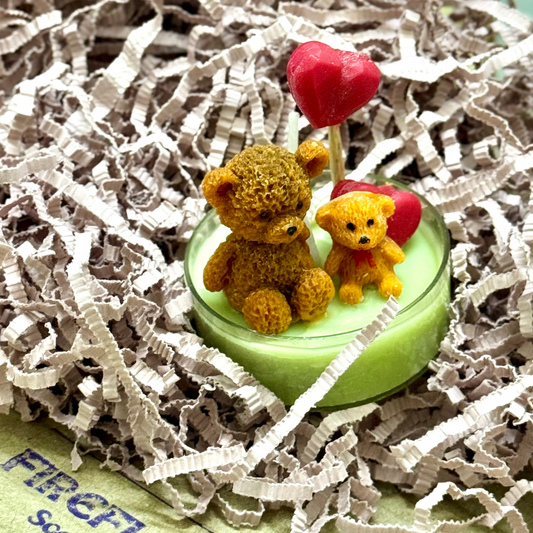 Sweetheart Teddies Candle - Baby Shower Edition