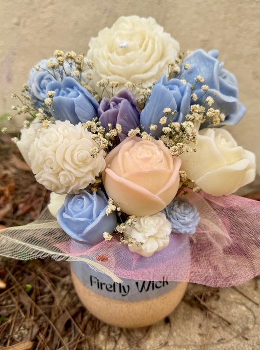Firefly Garden – Handcrafted Scented Flower Bouquet