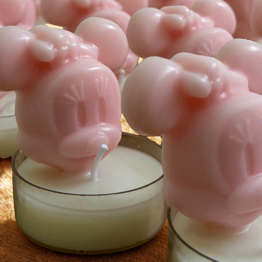 Mini Mouse Candles - Baby Shower Edition